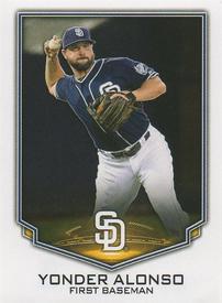 2016 Topps Stickers #261 Yonder Alonso Front
