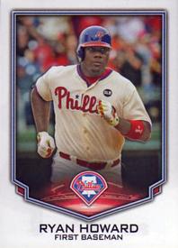 2016 Topps Stickers #267 Ryan Howard Front