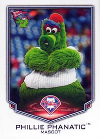 2016 Topps Stickers #274 Phillie Phanatic Front