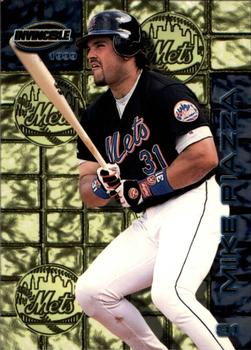 1999 Pacific Invincible - Thunder Alley #10 Mike Piazza  Front