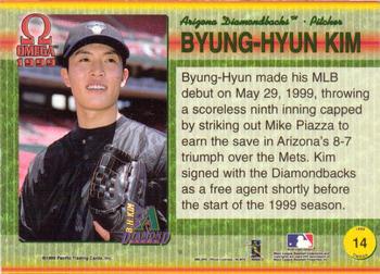 1999 Pacific Omega - Copper #14 Byung-Hyun Kim  Back