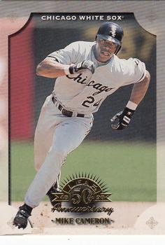 1998 Leaf #75 Mike Cameron Front