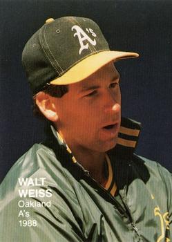 1988 Rookies (unlicensed) #8 Walt Weiss Front