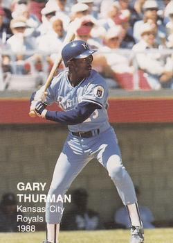 1988 Rookies (unlicensed) #10 Gary Thurman Front