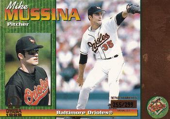 1999 Pacific Omega - Gold #36 Mike Mussina  Front