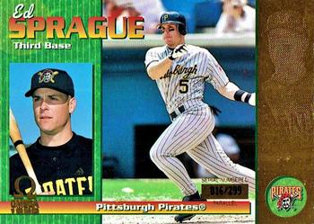 1999 Pacific Omega - Gold #189 Ed Sprague  Front