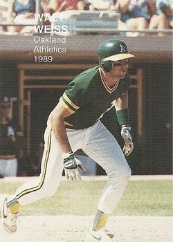 1989 Baseball's Finest Stars (unlicensed) #2 Walt Weiss Front
