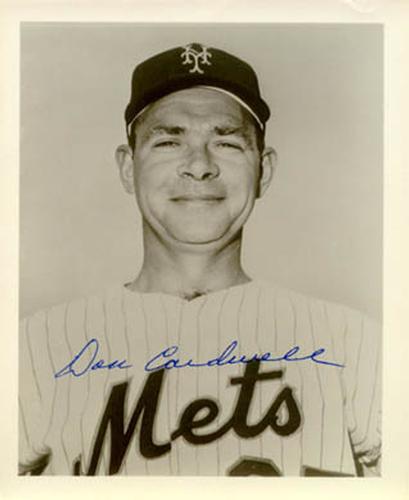 1967 New York Mets 4x5 Photos #NNO Don Cardwell Front