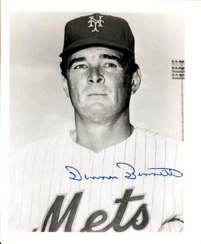 1967 New York Mets 4x5 Photos #NNO Dennis Bennett Front