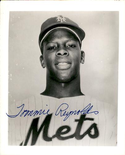1967 New York Mets 4x5 Photos #NNO Tommie Reynolds Front