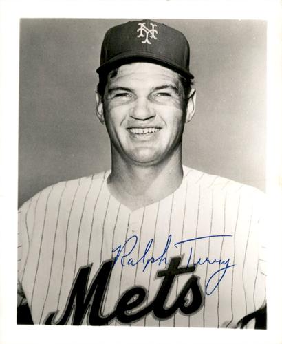 1967 New York Mets 4x5 Photos #NNO Ralph Terry Front