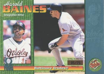 1999 Pacific Omega - Platinum Blue #30 Harold Baines  Front