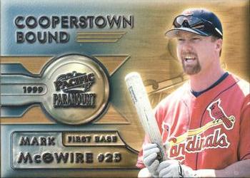 1999 Pacific Paramount - Cooperstown Bound #7 Mark McGwire  Front