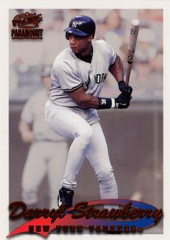 1999 Pacific Paramount - Copper #166 Darryl Strawberry  Front