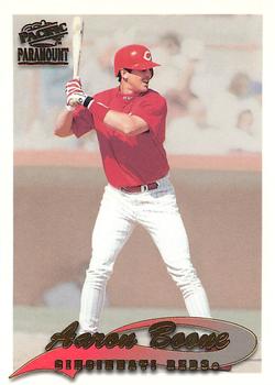 1999 Pacific Paramount - Gold #61 Aaron Boone Front