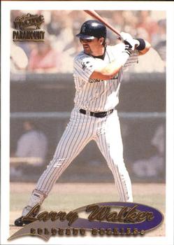1999 Pacific Paramount - Gold #86 Larry Walker Front