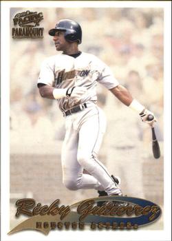 1999 Pacific Paramount - Gold #105 Ricky Gutierrez Front