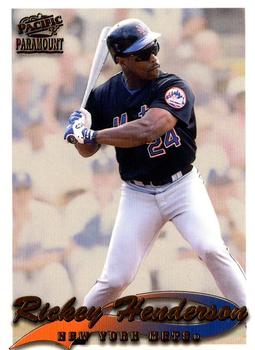 1999 Pacific Paramount - Gold #150 Rickey Henderson Front
