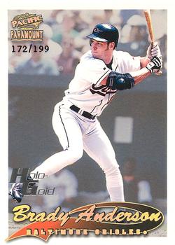 1999 Pacific Paramount - Holo-Gold #30 Brady Anderson  Front