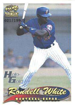 1999 Pacific Paramount - Holo-Gold #146 Rondell White  Front