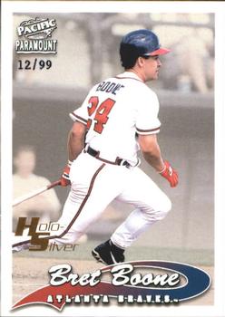 1999 Pacific Paramount - Holo-Silver #20 Bret Boone  Front