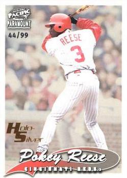 1999 Pacific Paramount - Holo-Silver #65 Pokey Reese  Front