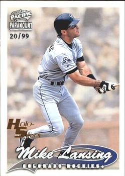 1999 Pacific Paramount - Holo-Silver #84 Mike Lansing  Front