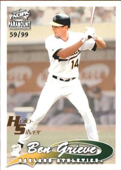 1999 Pacific Paramount - Holo-Silver #171 Ben Grieve  Front
