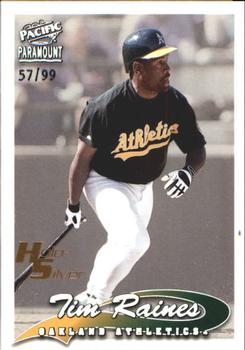 1999 Pacific Paramount - Holo-Silver #173 Tim Raines  Front