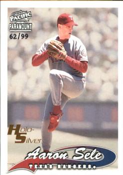 1999 Pacific Paramount - Holo-Silver #239 Aaron Sele  Front