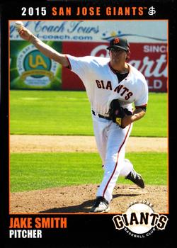 2015 Grandstand San Jose Giants #32 Jake Smith Front