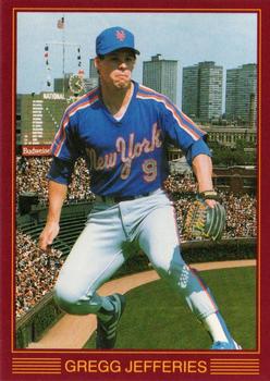1988 Baseball Stars Series 1 (unlicensed) #3 Gregg Jefferies Front