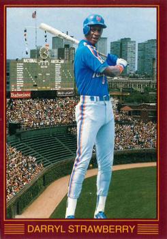 1988 Baseball Stars Series 1 (unlicensed) #10 Darryl Strawberry Front