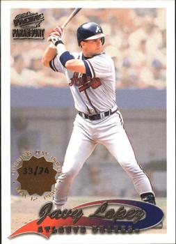 1999 Pacific Paramount - Opening Day #27 Javy Lopez  Front
