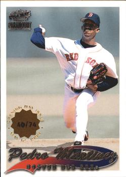 1999 Pacific Paramount - Opening Day #41 Pedro Martinez  Front