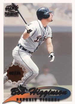 1999 Pacific Paramount - Opening Day #89 Bobby Higginson  Front