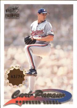 1999 Pacific Paramount - Opening Day #144 Carl Pavano  Front