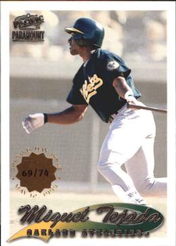 1999 Pacific Paramount - Opening Day #175 Miguel Tejada  Front