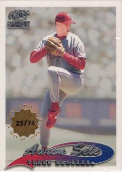 1999 Pacific Paramount - Opening Day #239 Aaron Sele  Front
