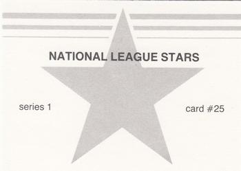 1988 Gray Star Series 1 White Border (unlicensed) #25 All Stars Back
