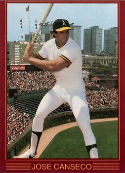 1988 Baseball Stars Series 3 (unlicensed) #5 Jose Canseco Front