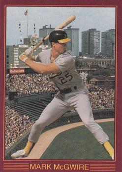 1988 Baseball Stars Series 3 (unlicensed) #7 Mark McGwire Front