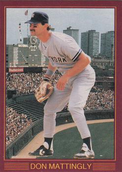1988 Baseball Stars Series 3 (unlicensed) #9 Don Mattingly Front