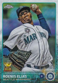 2015 Topps Chrome - Refractor #20 Roenis Elias Front