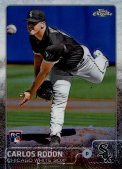 2015 Topps Chrome - Refractor #90 Carlos Rodon Front