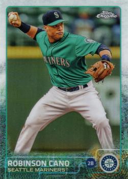 2015 Topps Chrome - Refractor #173 Robinson Cano Front