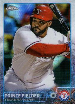 2015 Topps Chrome - Prism Refractor #12 Prince Fielder Front