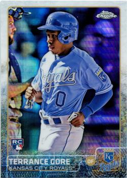 2015 Topps Chrome - Prism Refractor #130 Terrance Gore Front