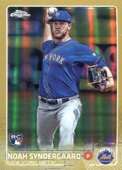 2015 Topps Chrome - Gold Refractor #201 Noah Syndergaard Front