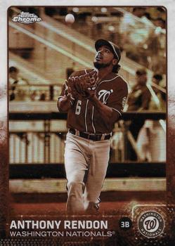 2015 Topps Chrome - Sepia Refractor #62 Anthony Rendon Front